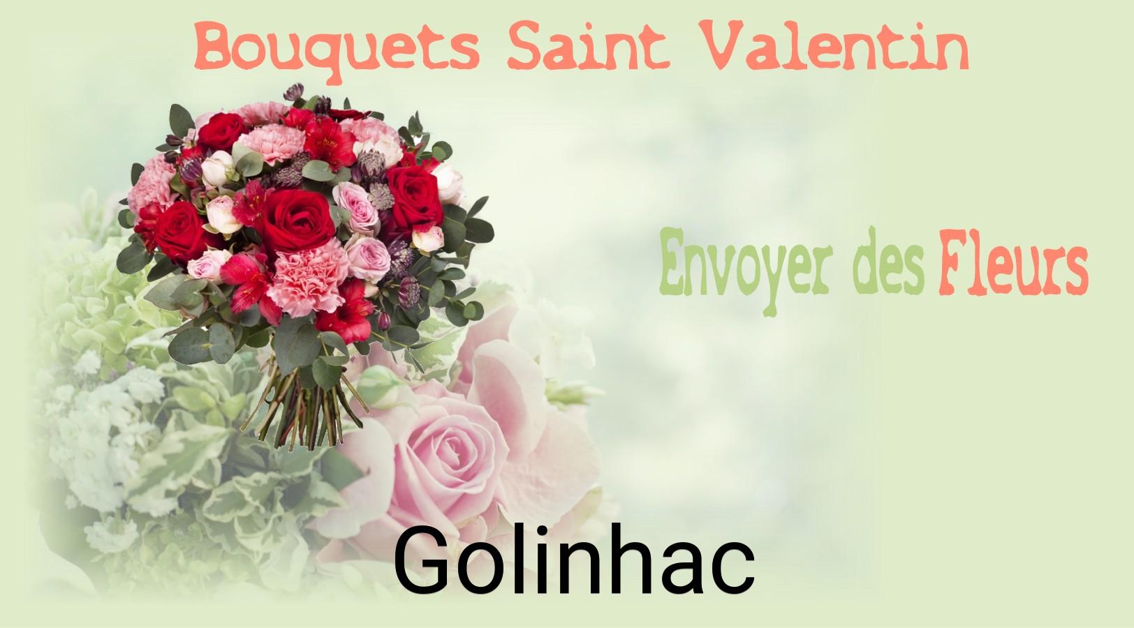 Roses de Saint-Valentin livrées à Golinhac